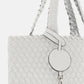 Handbag BAG08 - Woven - Moonstruck/Silver