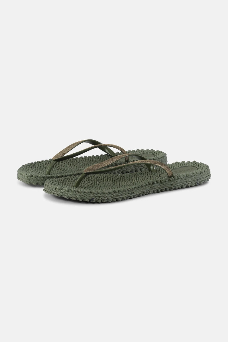Flip Flop Cheerful01 - Army - LB