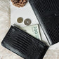 Organiser Wallet Croc Non Leather