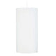 Block Candle - D10 x H25cm - Rustic White