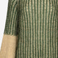 Jumper - LIANA Knit -Beige / Bottlegreen