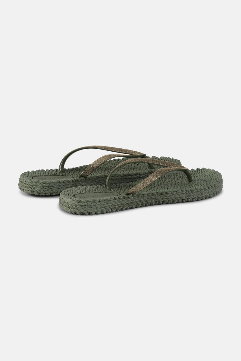 Flip Flop Cheerful01 - Army - LB