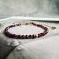 Bracelet - Semi Precious Stones- Garnet