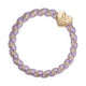 Hair Tie - HEART LAVENDER/G