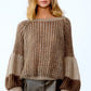 Jumper - LIANA Knit -Brown / Camel