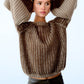 Jumper - LIANA Knit -Brown / Camel