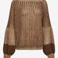 Jumper - LIANA Knit -Brown / Camel