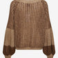 Jumper - LIANA Knit -Brown / Camel