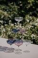 Meadow Stemware - Blue Cocktail Glass