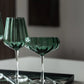 Meadow Stemware - Green Cocktail Glass
