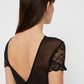 Lace Bodysuit - Black