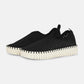 Deck Shoe Tulip 3373 Plateau - Black - LB
