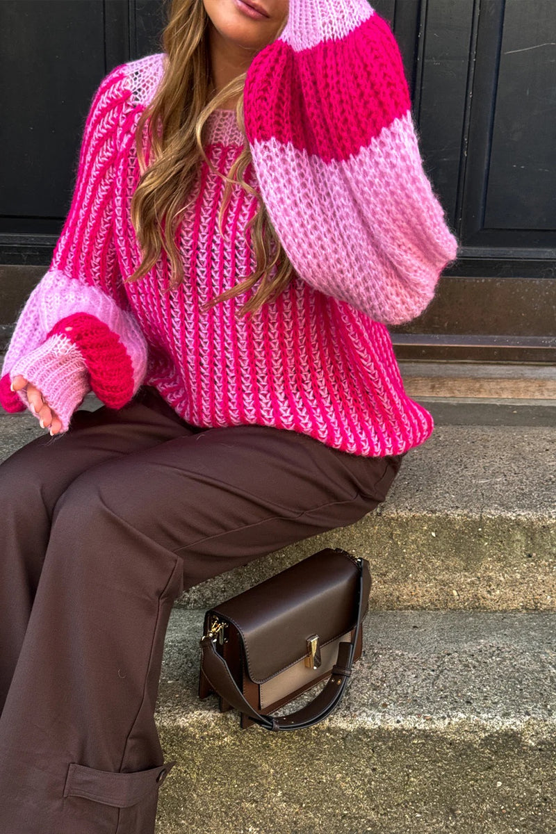 Jumper - LIANA Knit -Pink / Bubblegum