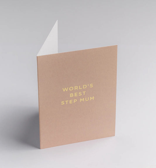 Card - Worlds Best Step Mum