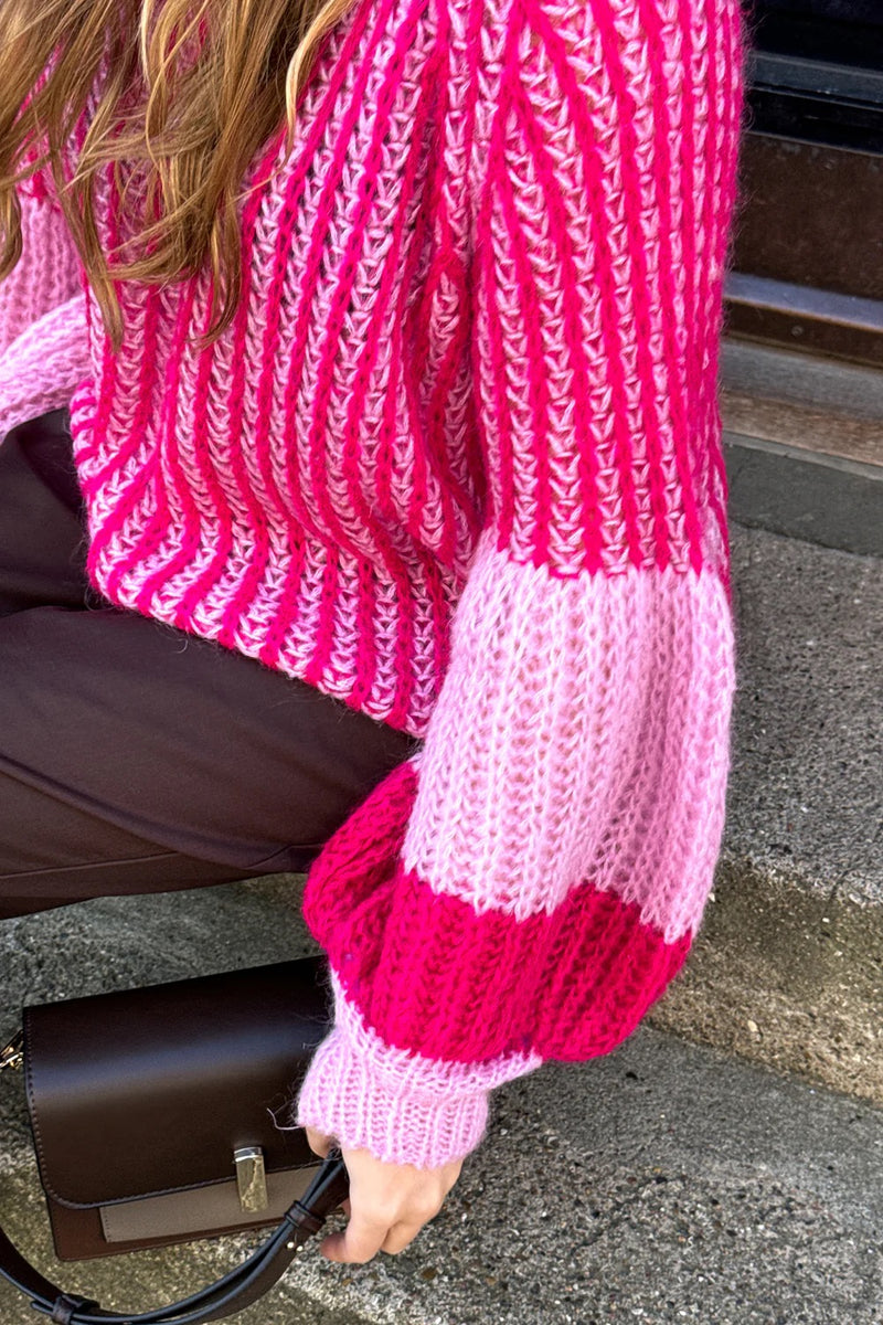 Jumper - LIANA Knit -Pink / Bubblegum