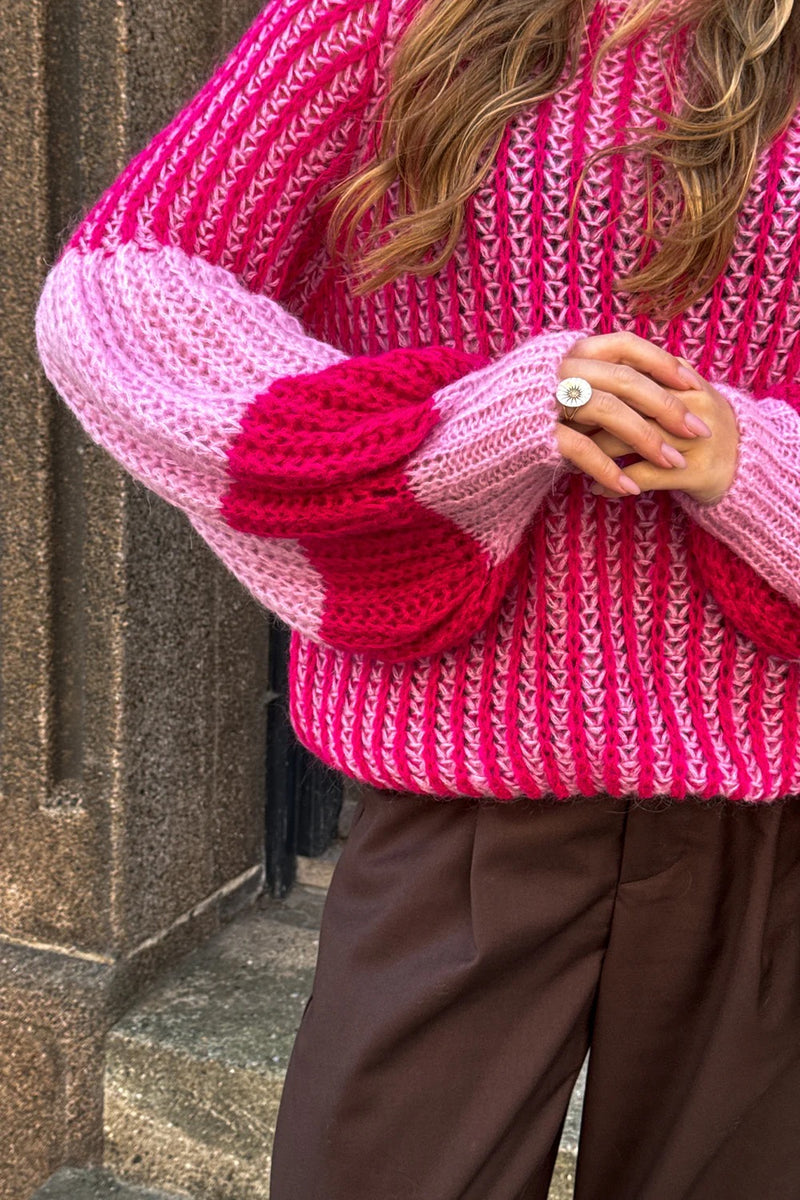 Jumper - LIANA Knit -Pink / Bubblegum