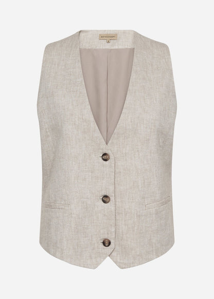 Waistcoat - SC ERIS  3 - Creme