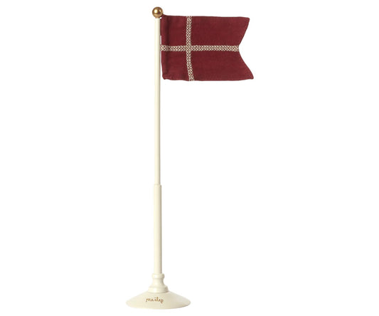 Danish Flagpole With Flag - Large