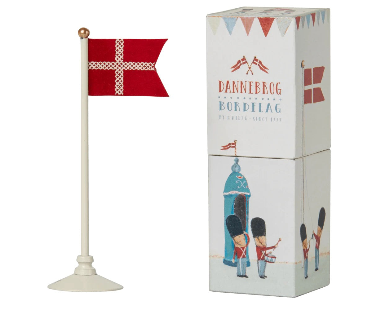 Danish Flagpole With Flag - Small