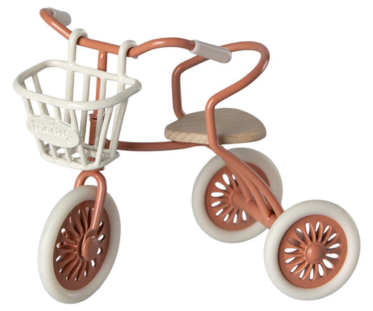 Tricycle Basket - Mouse - White