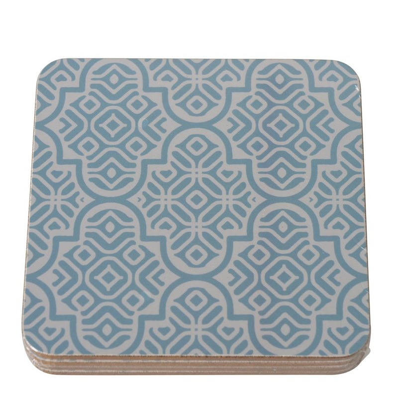 Coaster - Pretty Pastel Blue - Set/4