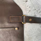 Apron - Buffalo Leather - Dark Brown