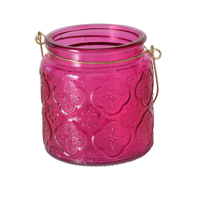 Candle Holder - Fuschia