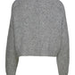 Knit - MMZELA WARM KNIT CARDIGAN - Grey Melange