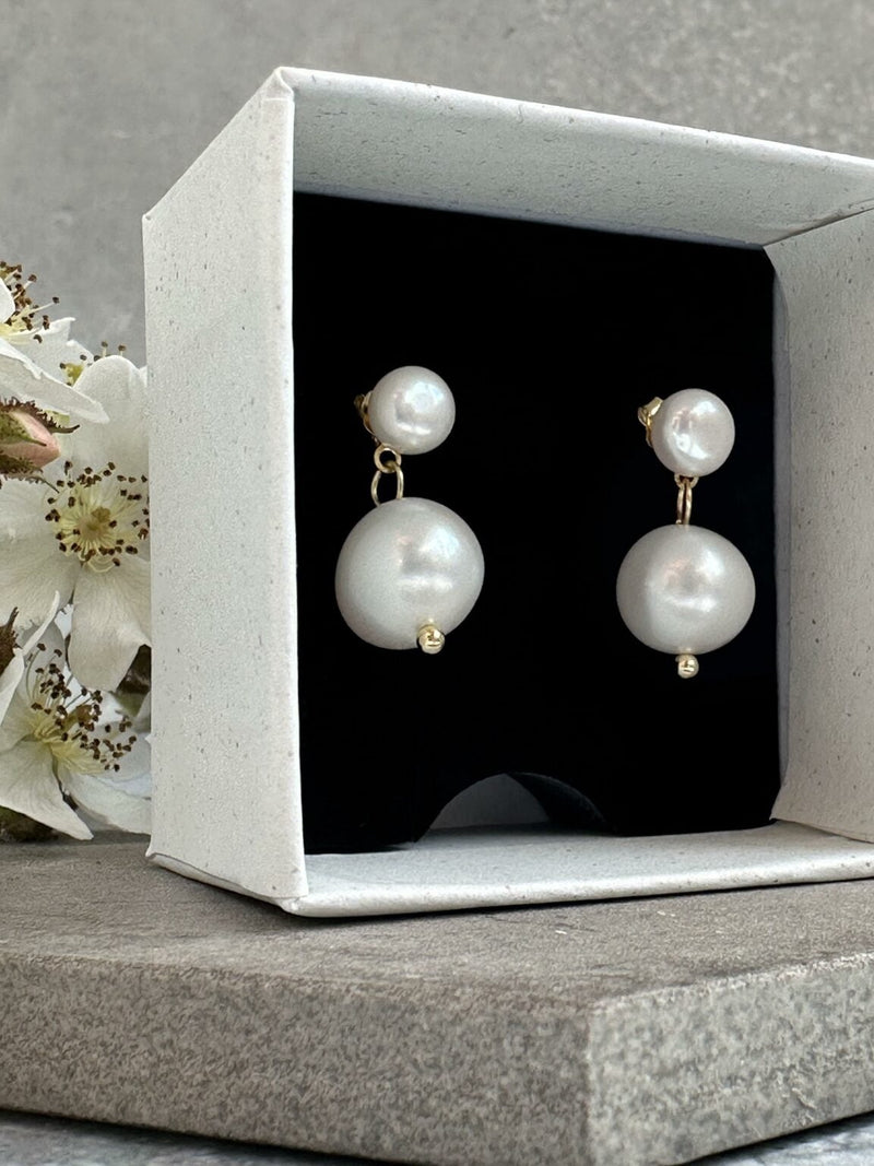 Earrings - FELINA - Pearls