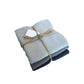 Dish Cloth - 100% Cotton - Grey Tones - Set of 3