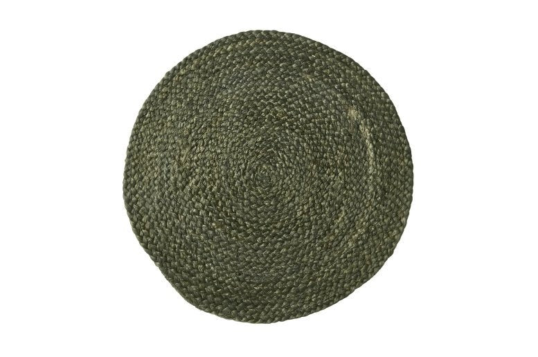 Placemat - Jute - Dark Green