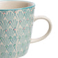 Mug -  Aqua / Pink