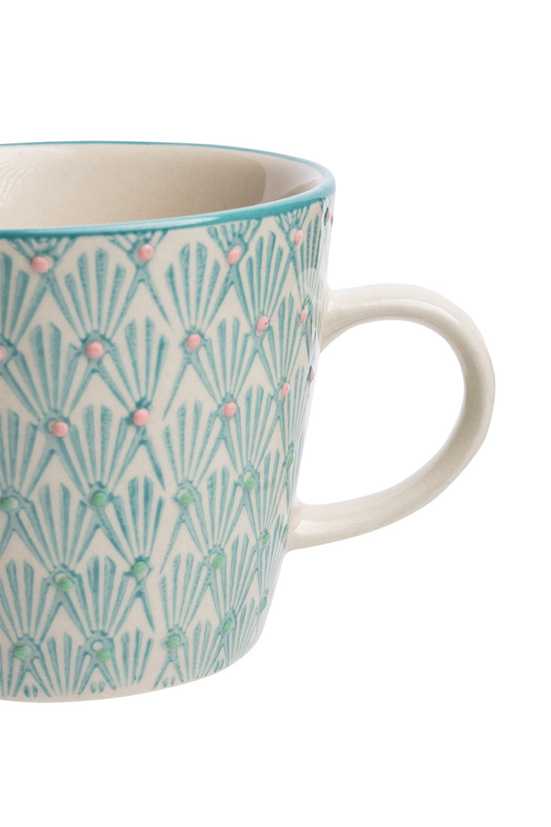 Mug -  Aqua / Pink