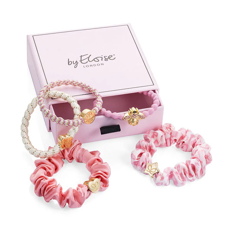 Hair Ties - The Pink Box Set/5 - Rose