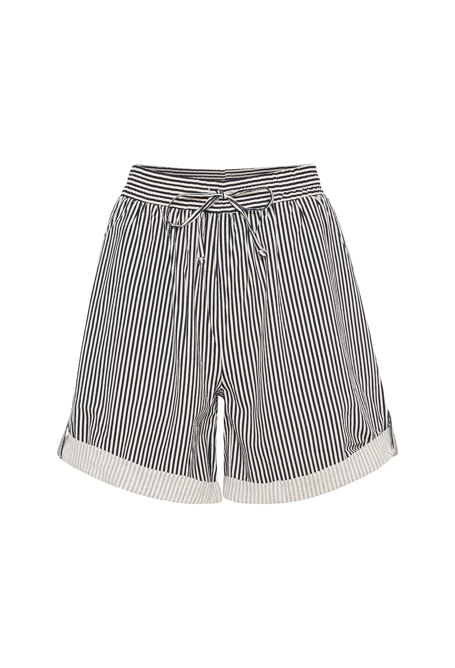 Shorts - ZALINDA - Ice Night Stripe