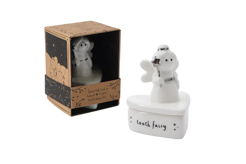 Tooth Fairy Pot - White