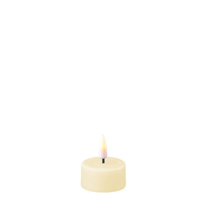 Tealights LED - Set/2 -Cream