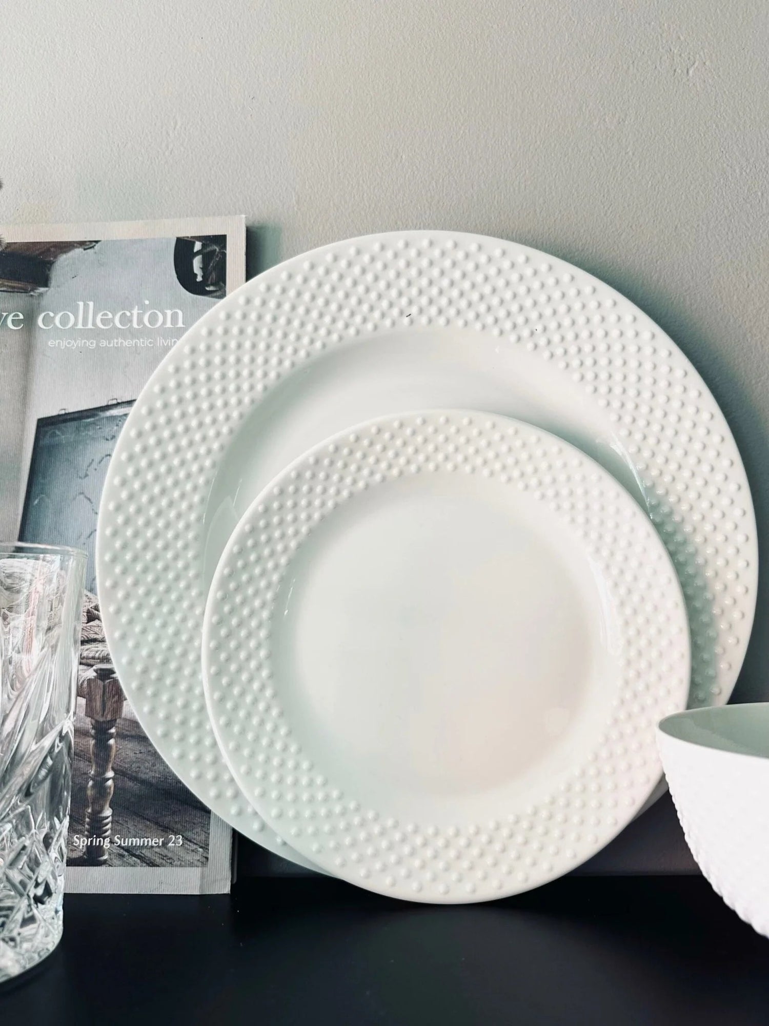 Dinner Plate 28cm - Melamine - Crisp White