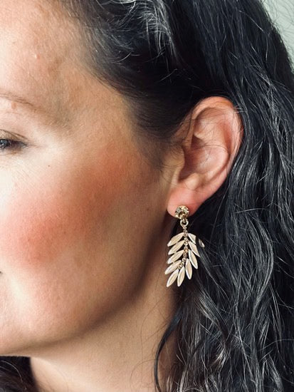 GLAM- Earrings - Champagne