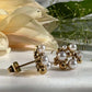MAISA - Earrings - Gold plated - Pearls