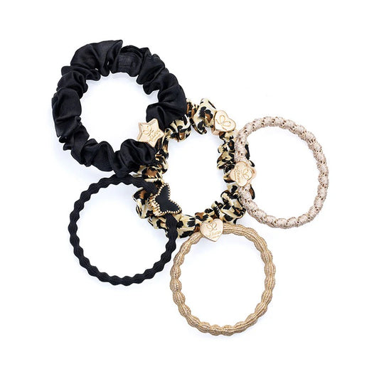 Hair Ties - The Classics- Black/Natural