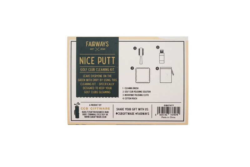 Golf Club Cleaning Kit  - Nice Putt