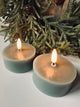 LED Tealights - Set/2 - MINT