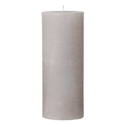 Block Candle - Rustic Concrete -Choose Your Size