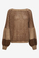 Jumper - LIANA Knit -Brown / Camel