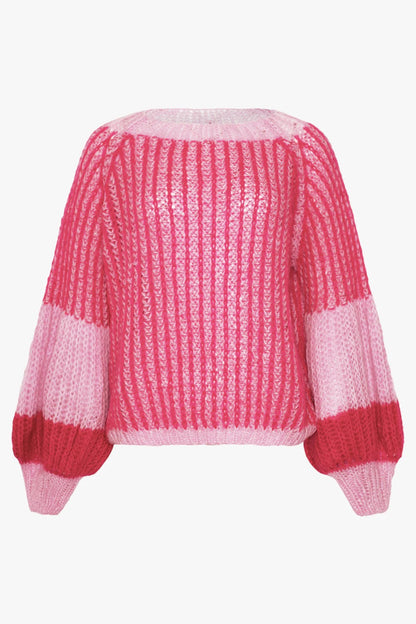 Jumper - LIANA Knit -Pink / Bubblegum