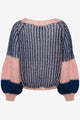 Jumper - LIANA Knit -Rose / Navy