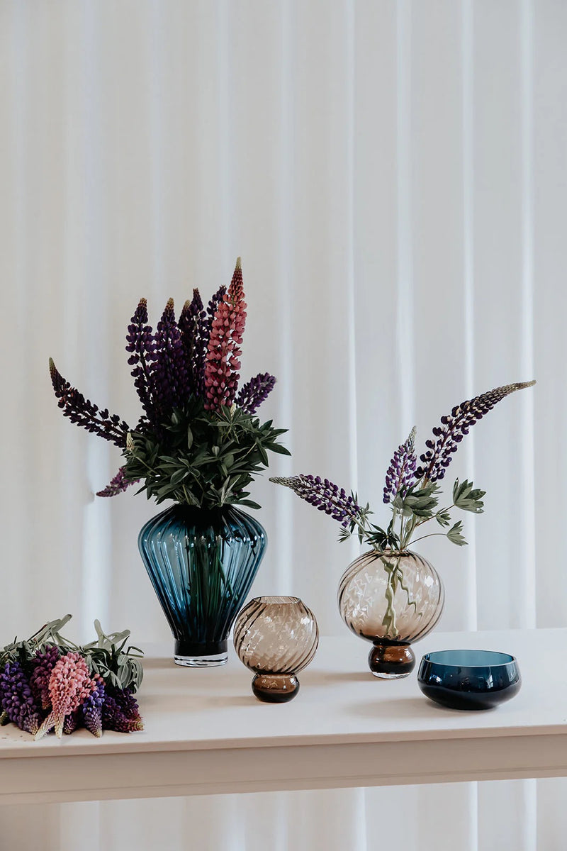 Vase EVELYN - Blue - Large