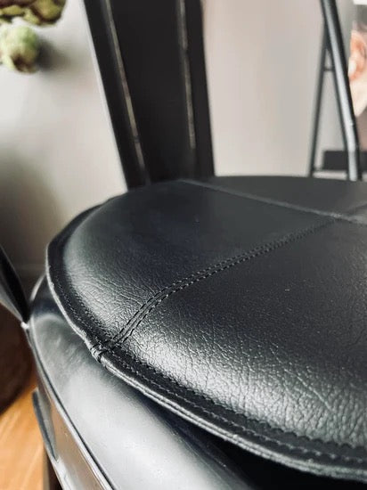 Seat Pad - Round - Leather