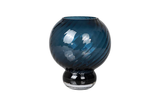 Vase - Meadow Swirl - Blue - Small